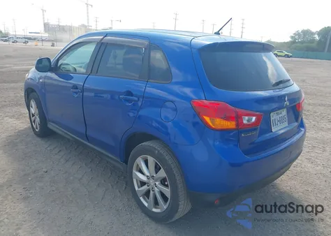 2015 Mitsubishi Outlander Sport Es from USA, damaged, VIN 4A4AP3AU3FE053962